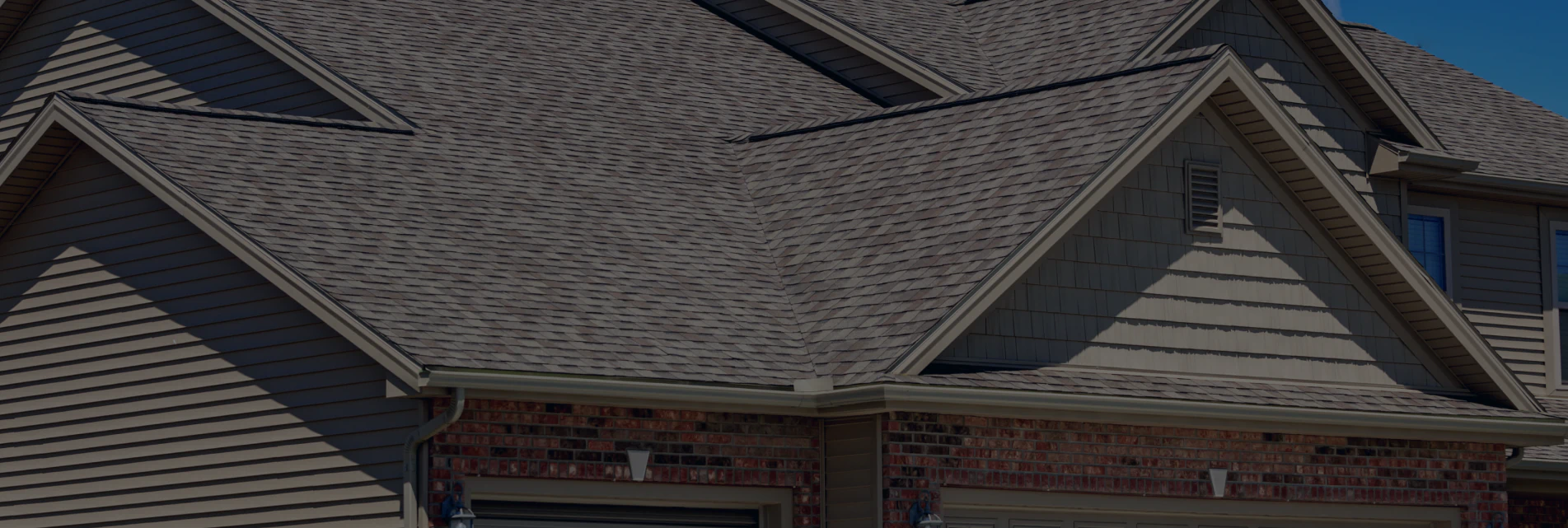 client photo residential house with new asphalt roof shingles